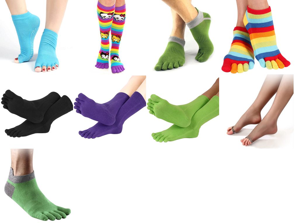 socks toe socks